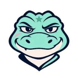 Front-facing Wanted Six alligator icon